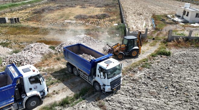 HBB Mileyha’da temizlik çalışması başlattı