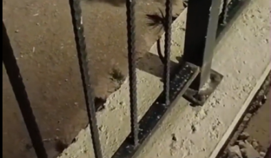 Korkuluklara dokunan yanıyor!