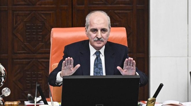Kurtulmuş yeniden Meclis Başkanı