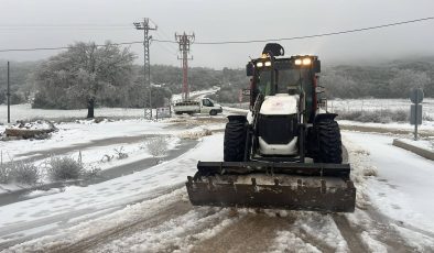 YAYLADAĞI BELEDİYESİ KARLA MÜCADELEDE SEFERBER OLDU