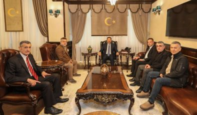 HESOB’TAN VALİ MASATLI’YA ZİYARET