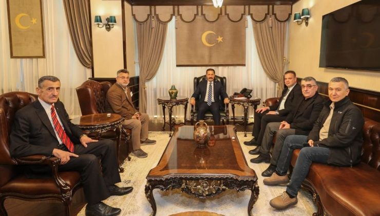 HESOB’TAN VALİ MASATLI’YA ZİYARET