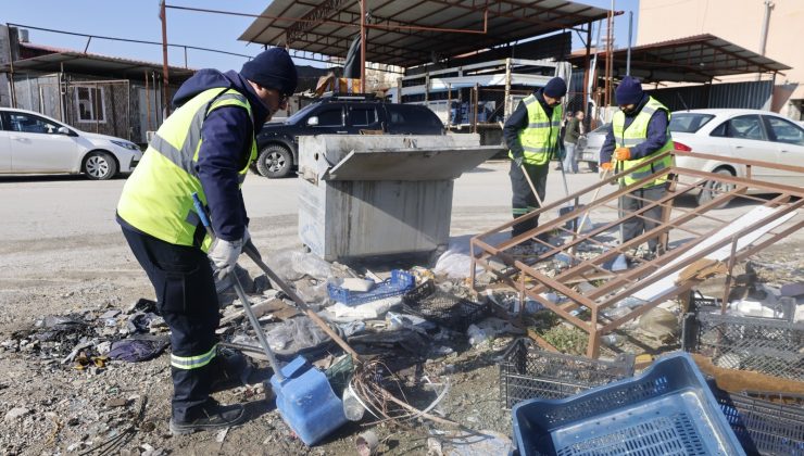 HBB’DEN YOĞUN TEMİZLİK MESAİSİ