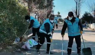 MAHALLELERDE TEMİZLİK ÇALIŞMALARI DEVAM EDİYOR