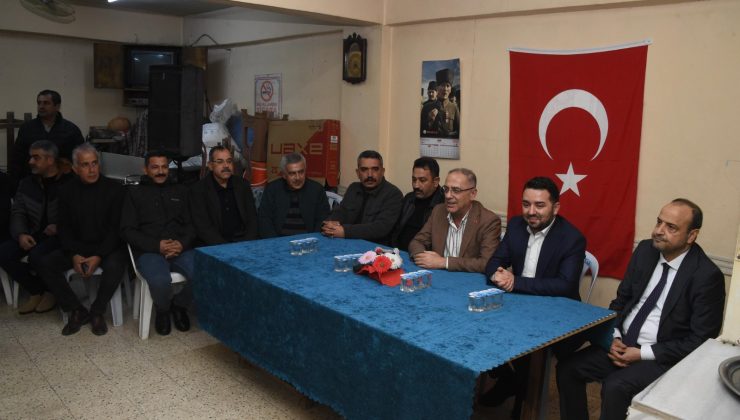 BAŞKAN YAPAR, ŞİRİNCE MAHALLE SAKİNLERİYLE BULUŞTU