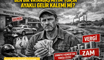 BEN BİR VATANDAŞ MIYIM YOKSA AYAKLI GELİR KALEMİ Mİ?