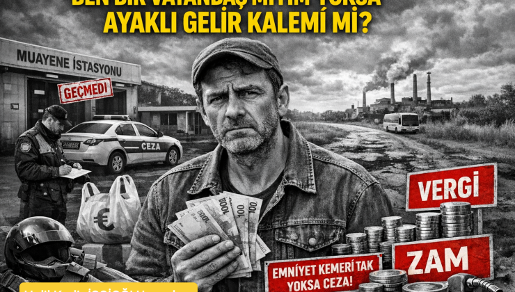 BEN BİR VATANDAŞ MIYIM YOKSA AYAKLI GELİR KALEMİ Mİ?