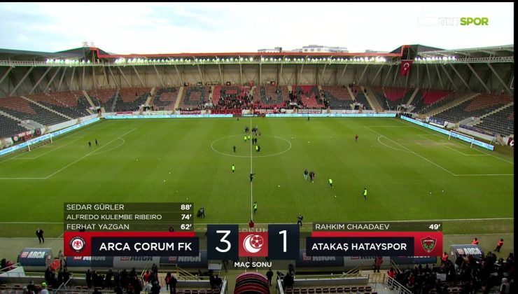 HATAYSPOR MATEMATİKSEL OLARAK KÜME DÜŞTÜ