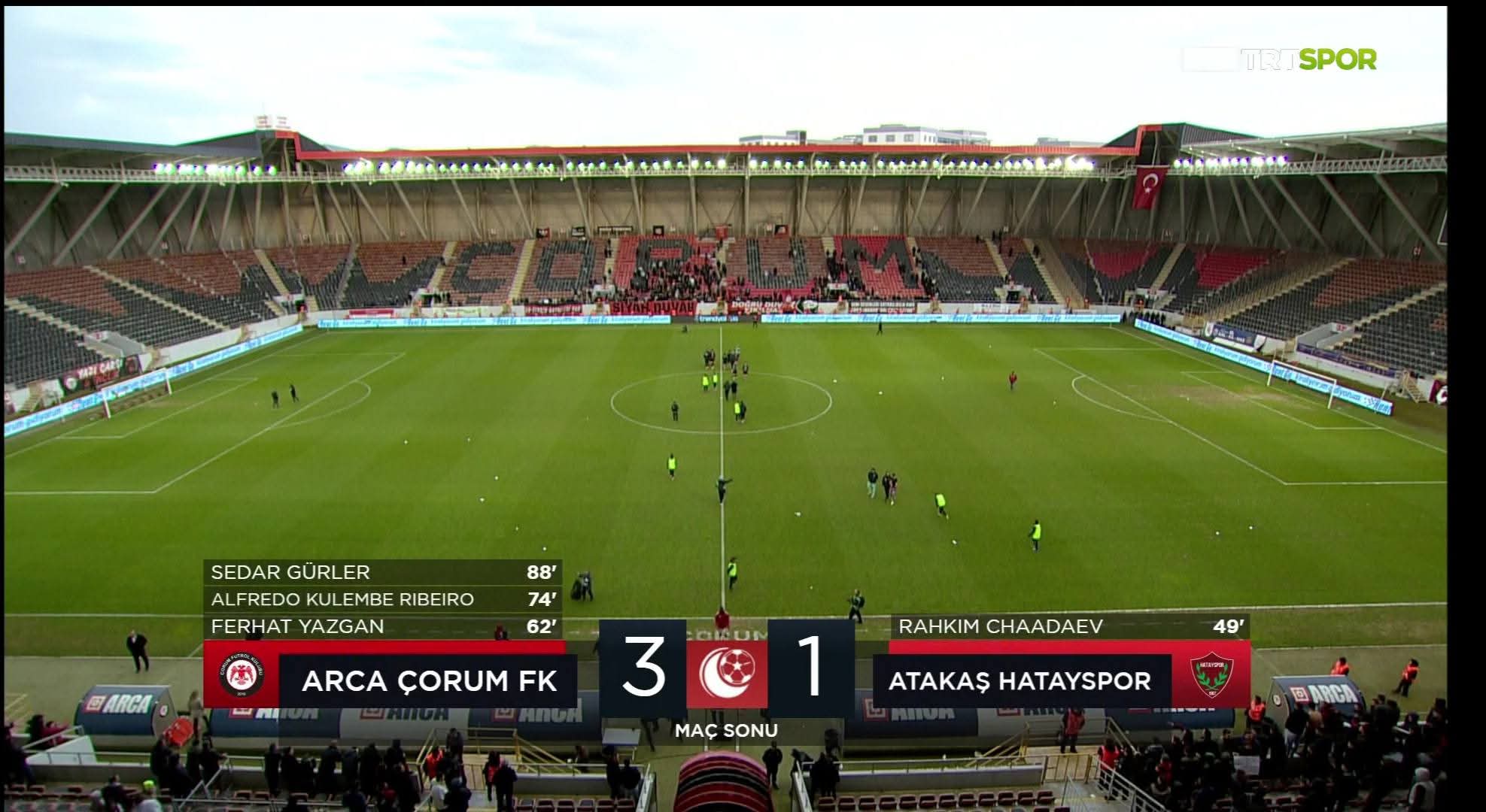 HATAYSPOR MATEMATİKSEL OLARAK KÜME DÜŞTÜ