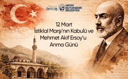 BAŞKAN ÖNTÜRK’ÜN “12 MART İSTİKLAL MARŞI’NIN KABULÜ VE MEHMET AKİF ERSOY´U ANMA GÜNÜ” MESAJI