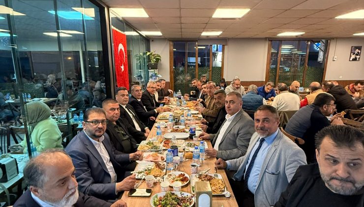 HATAY’DA ESNAF TEMSİLCİLERİ İFTAR SOFRASINDA BULUŞTU