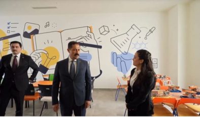 VALİ MASATLI’DAN İSKENDERUN’DA YAPILAN MİLLET KÜTÜPHANESİNE ZİYARET