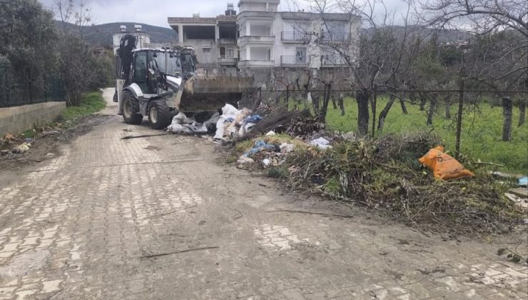 DEFNE’DE TEMİZLİK ÇALIŞMALARI SÜRÜYOR