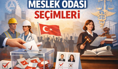 MESLEK ODALARINDA SEÇİMLER TAMAMLANDI, ARTIK HİZMET ZAMANI