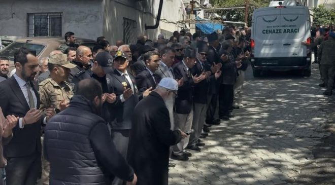 HATAY’DA KIBRIS GAZİSİ AHMET ÖZTÜRK SON YOLCULUĞUNA UĞURLANDI