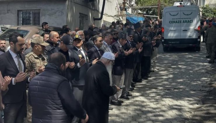 HATAY’DA KIBRIS GAZİSİ AHMET ÖZTÜRK SON YOLCULUĞUNA UĞURLANDI