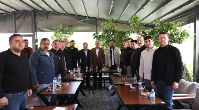 BAŞKAN YAPAR, KUZEYTEPE MAHALLESİ ESNAFIYLA BULUŞTU