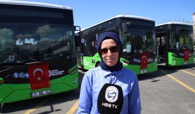 HBB’DEN İSKENDERUN’A 8 YENİ OTOBÜS