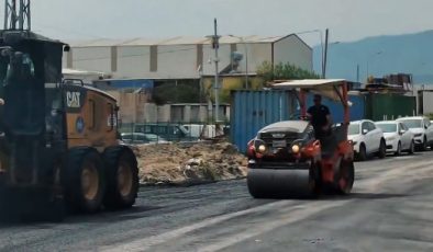 YENİ SANAYİ SİTESİ’NDE ASFALT ÇALIŞMALARI