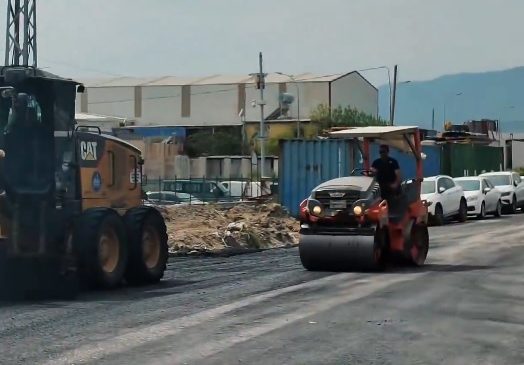 YENİ SANAYİ SİTESİ’NDE ASFALT ÇALIŞMALARI