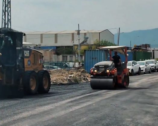 YENİ SANAYİ SİTESİ’NDE ASFALT ÇALIŞMALARI