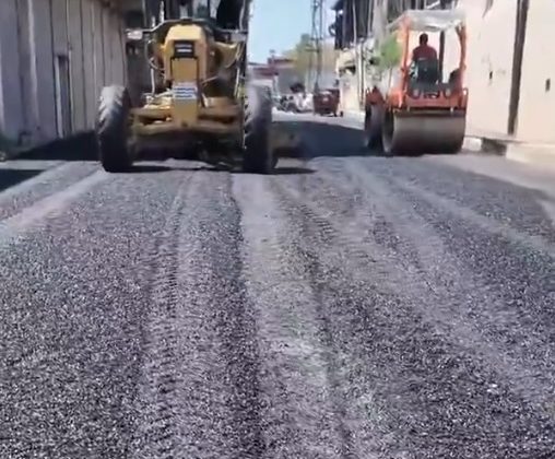 ANTAKYA’DA YOL ÇALIŞMALARI ARALIKSIZ SÜRÜYOR