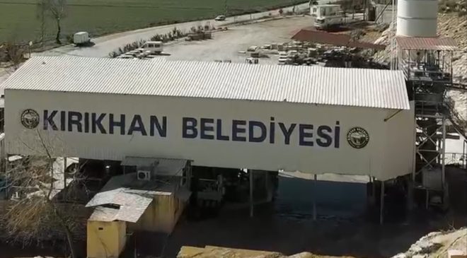 KIRIKHAN BELEDİYESİ ÜRETİM VE ALTYAPI TESİSLERİNDE KAPASİTEYİ ARTIRDI