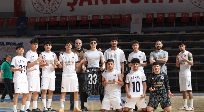 ANTAKYA HACI BEKTAŞ VELİ ANADOLU LİSESİ FUTSAL TAKIMI TÜRKİYE FİNALLERİNDE