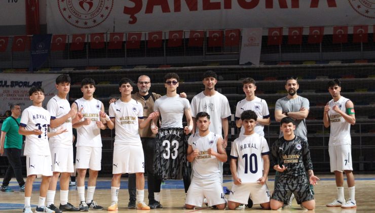 ANTAKYA HACI BEKTAŞ VELİ ANADOLU LİSESİ FUTSAL TAKIMI TÜRKİYE FİNALLERİNDE
