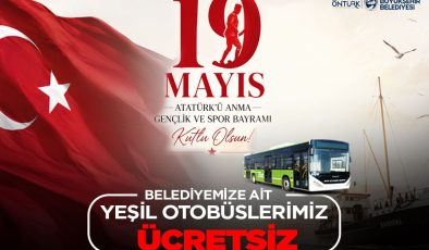 19 MAYIS’TA HBB OTOBÜSLERİ ÜCRETSİZ OLACAK
