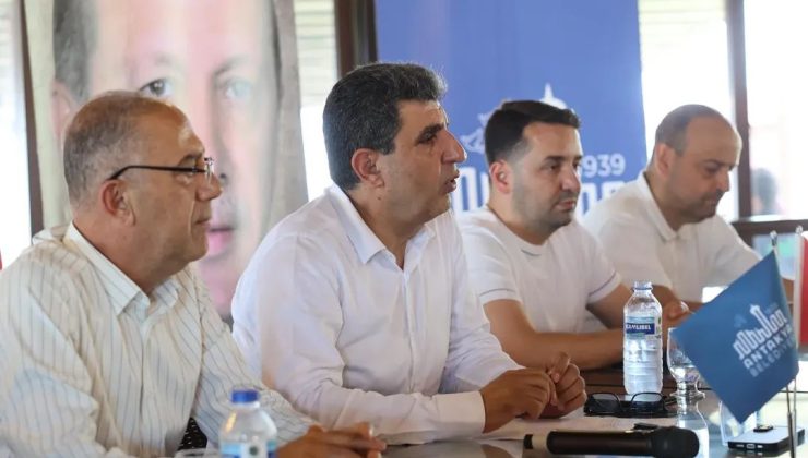 AK PARTİ HEYETİ DAĞ BANDININ MUHTARLARIYLA BİR ARAYA GELDİ