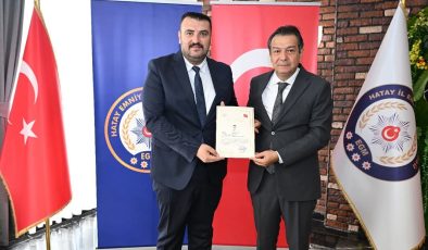 HATAY’DA ÜSTÜN BAŞARI GÖSTEREN POLİSLER ONURLANDIRILDI