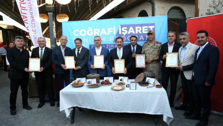 HATAY COĞRAFİ İŞARETLİ ÜRÜNLERDE TÜRKİYE’DE İLK 3’E YÜKSELDİ