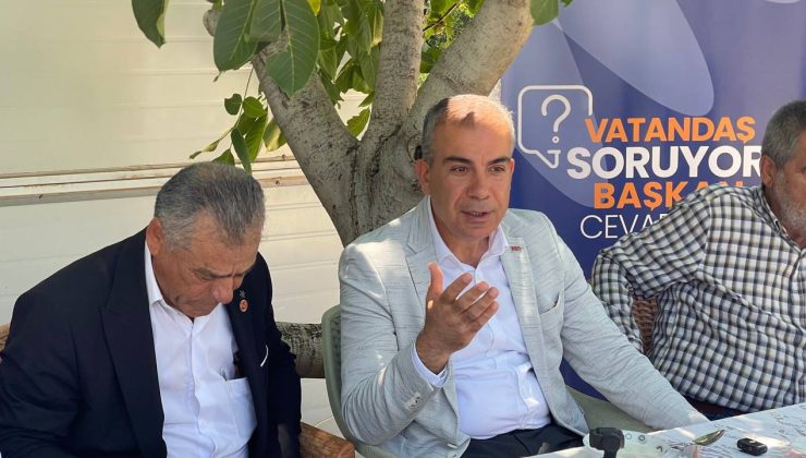 BAŞKAN ÇELİK, ALİBEYÇAĞILLI MAHALLESİ’NDE VATANDAŞLARLA BULUŞTU