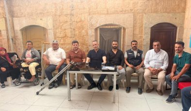 HBB’DEN ENGELLİ VATANDAŞA DESTEK ZİYARETİ