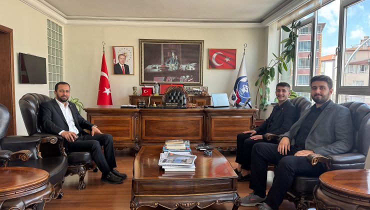 TÜGVA YAYLADAĞI TEŞKİLATINDAN BAŞKAN YALÇIN’A ZİYARET