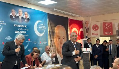 MHP DEFNE’DE FERİT KAPLAN GÜVEN TAZELEDİ
