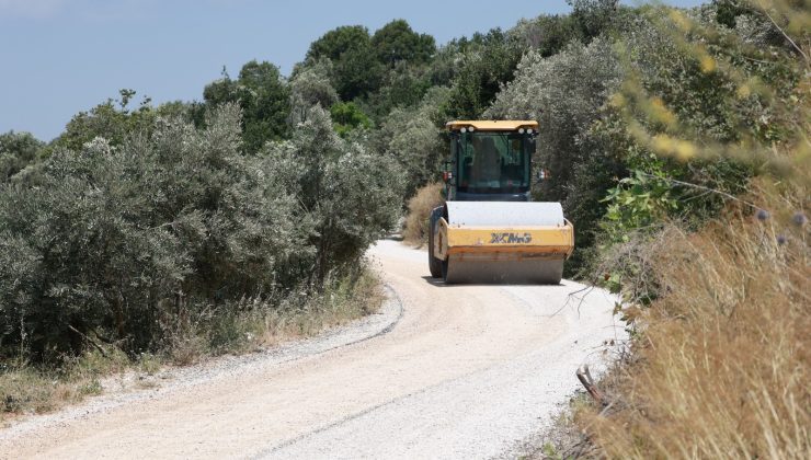 HBB’DEN DEFNE DÖVER MAHALLESİ’NDE YOL ÇALIŞMASI