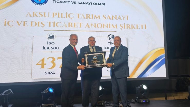 HATAY’IN ÜRETİM BAŞARISI İTSO PROGRAMINDA TAÇLANDI