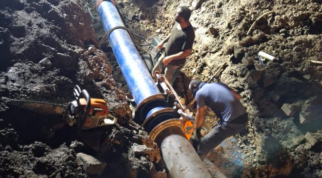 HATSU’DAN PAYAS ANA İÇME SUYU HATTINA HIZLI ÇÖZÜM