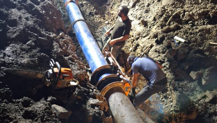 HATSU’DAN PAYAS ANA İÇME SUYU HATTINA HIZLI ÇÖZÜM