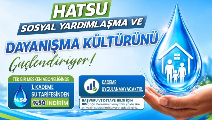 BÜYÜKŞEHİRDEN İHTİYAÇ SAHİBİ AİLELERE İNDİRİMLİ TARİFE