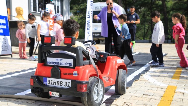 HBB, İSKENDERUN’DA ÇOCUKLARA TRAFİK EĞİTİMİ VERDİ