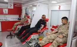 HATAY’DA JANDARMA PERSONELİNDEN KAN BAĞIŞI